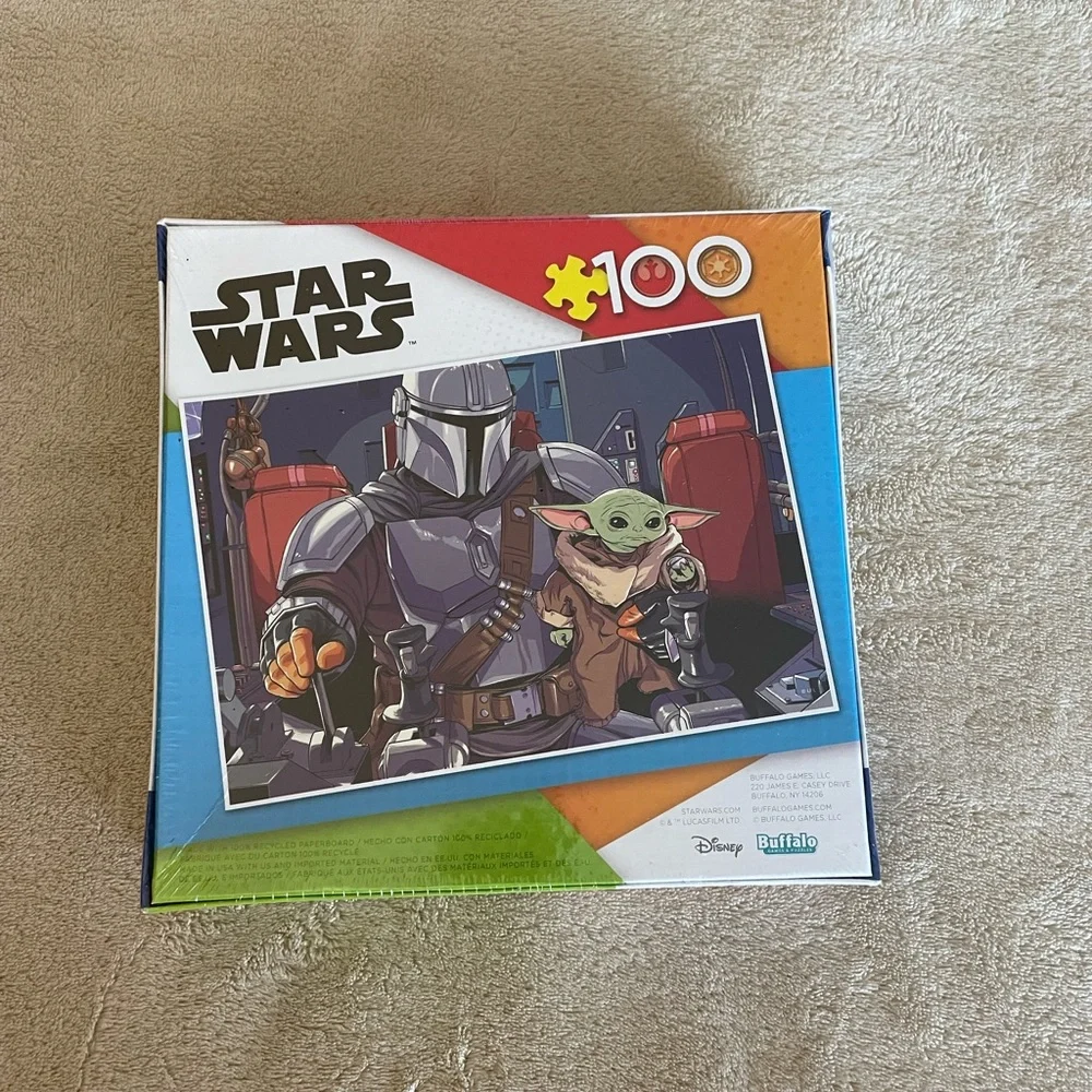 Disney Star Wars Mandalorian 100 Piece Puzzle